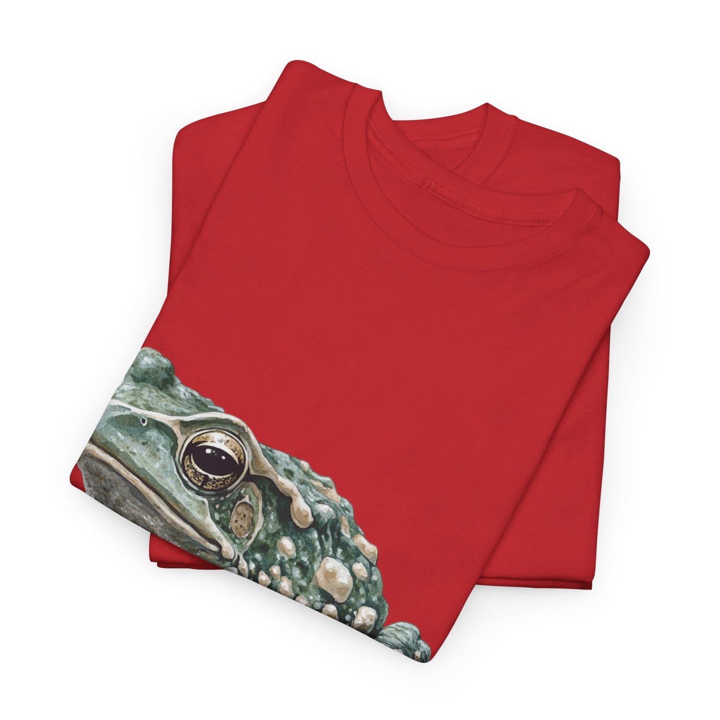 Frog Art Unisex Cotton Tee, Animal Lover Gift, Nature T-Shirt, Eco-Friendly Fashion, Men's & Women's Casual Wear