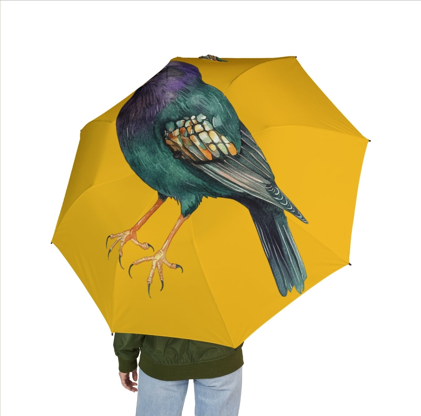 Colorful Bird Print Umbrella - Stylish Rain Gear for Bird Lovers, Foldable Umbrella, Gifts for Nature Enthusiasts, Trendy Rain [...]