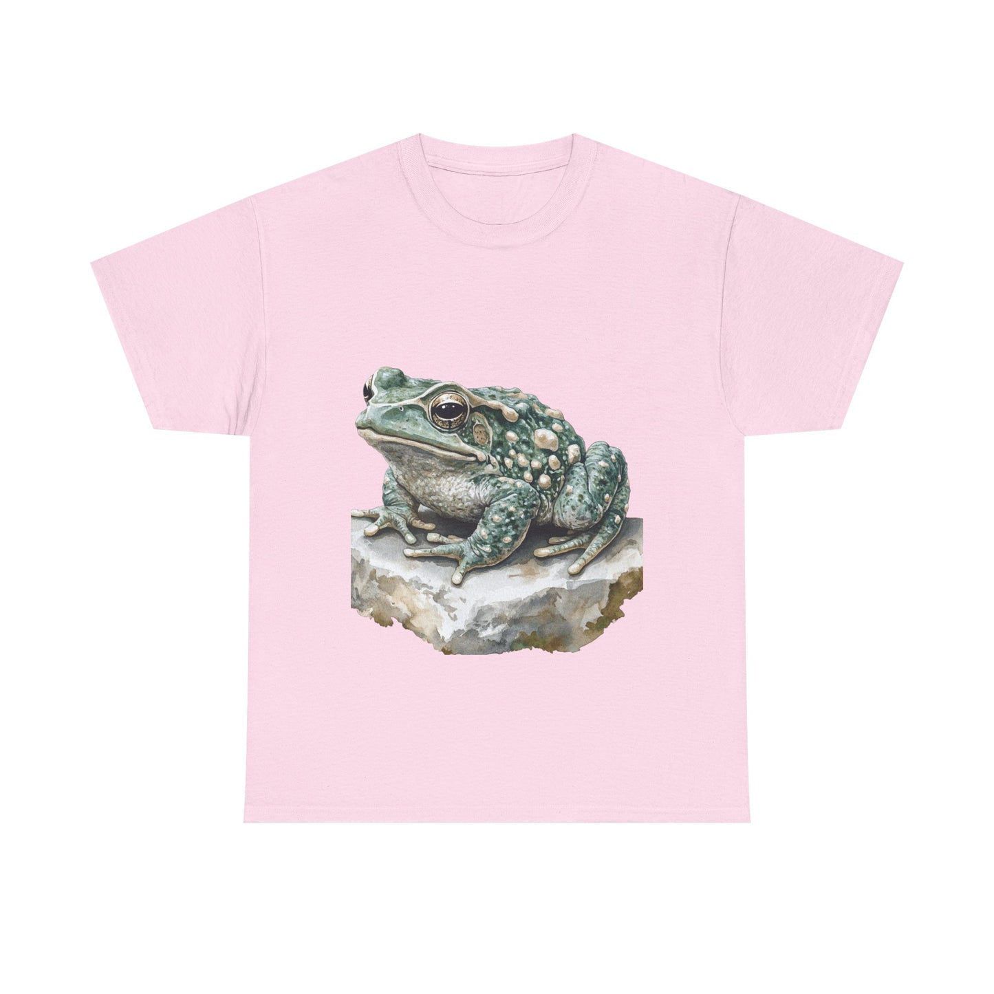 Frog Art Unisex Cotton Tee, Animal Lover Gift, Nature T-Shirt, Eco-Friendly Fashion, Men's & Women's Casual Wear