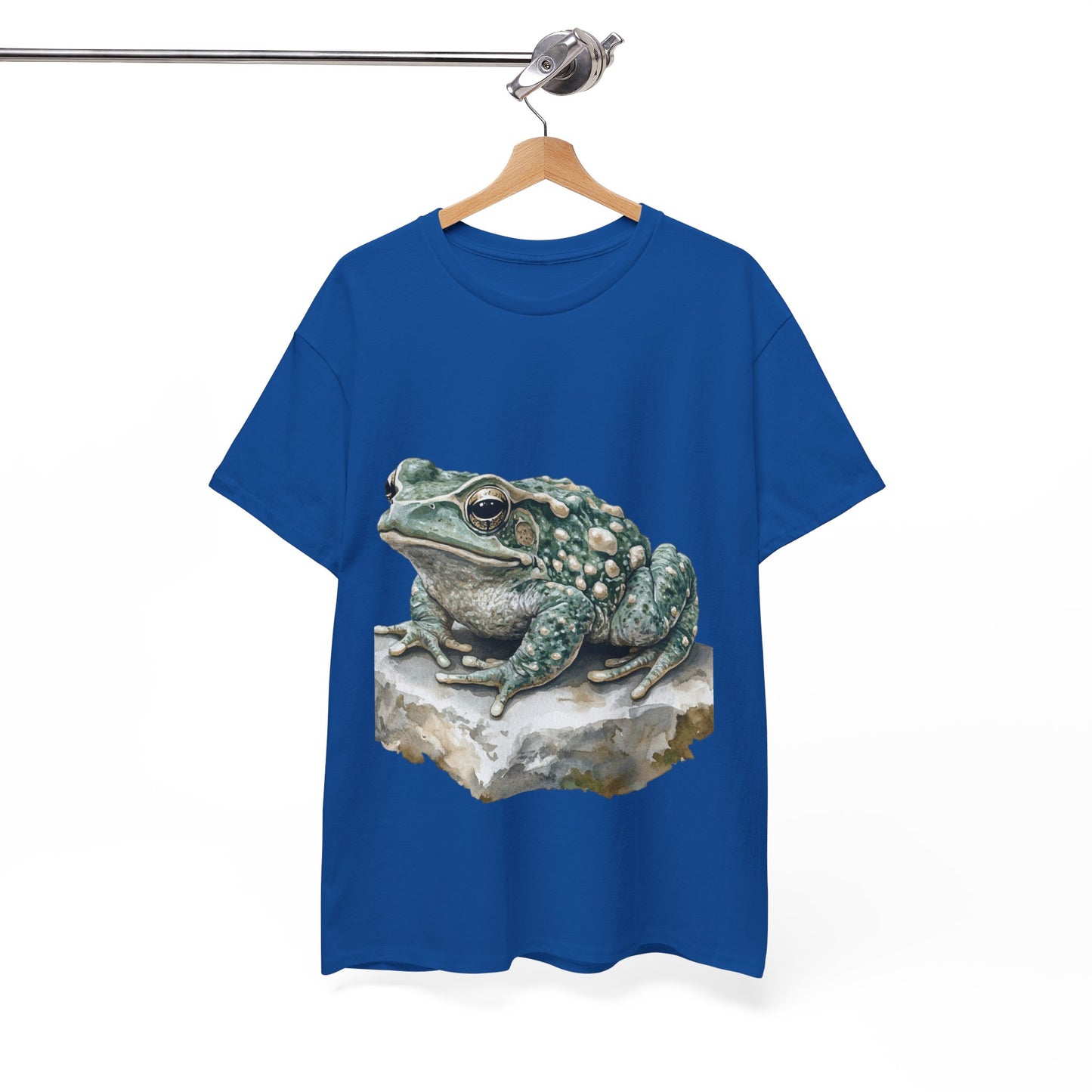 Frog Art Unisex Cotton Tee, Animal Lover Gift, Nature T-Shirt, Eco-Friendly Fashion, Men's & Women's Casual Wear