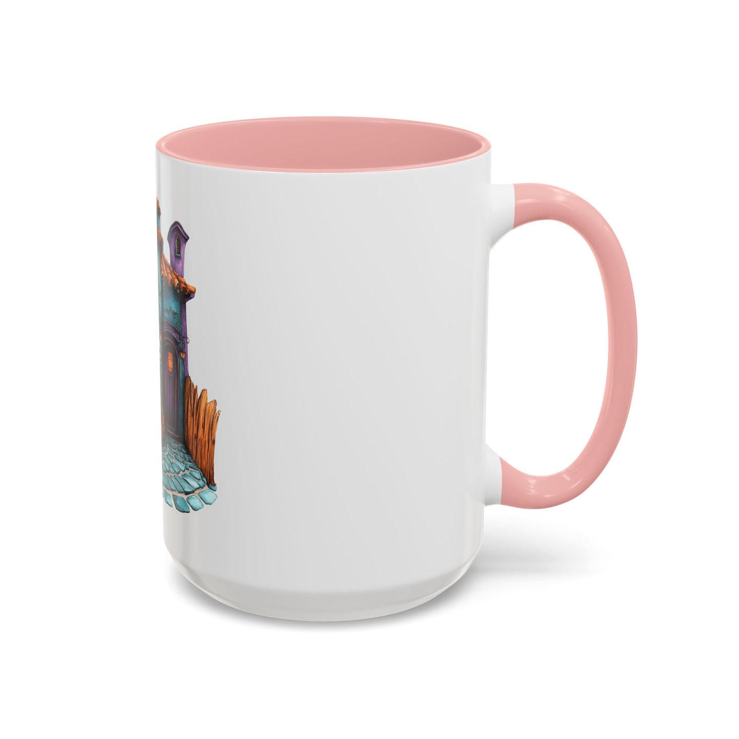 Charming Haunted House Mug - Perfect for Halloween, Coffee Lovers, Home Decor, Gift Idea, Unique Art