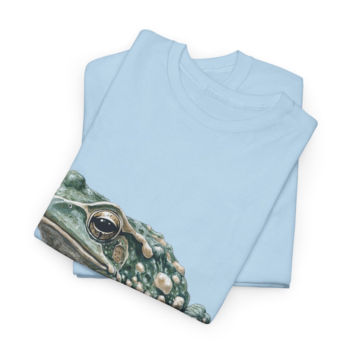 Frog Art Unisex Cotton Tee, Animal Lover Gift, Nature T-Shirt, Eco-Friendly Fashion, Men's & Women's Casual Wear