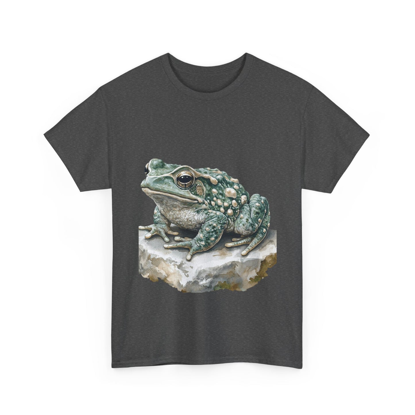 Frog Art Unisex Cotton Tee, Animal Lover Gift, Nature T-Shirt, Eco-Friendly Fashion, Men's & Women's Casual Wear