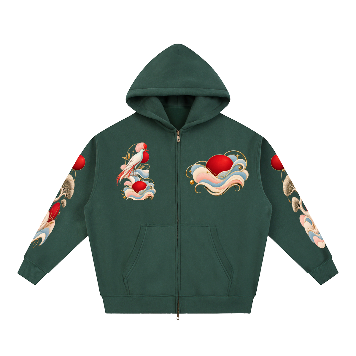 YukiHana Oversized Fleece Hoodie