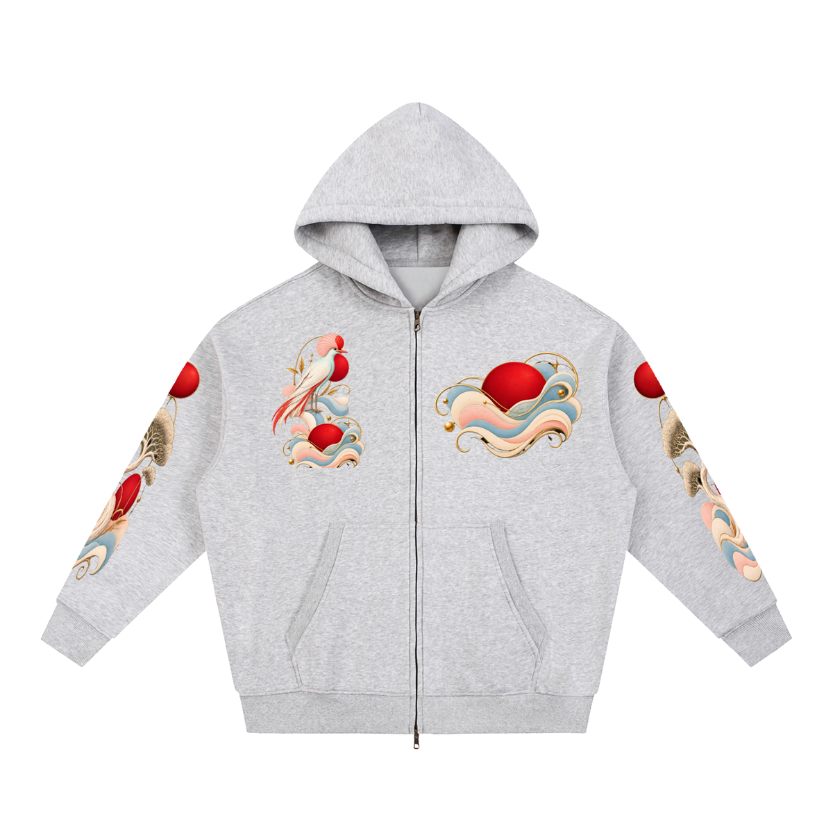 YukiHana Oversized Fleece Hoodie