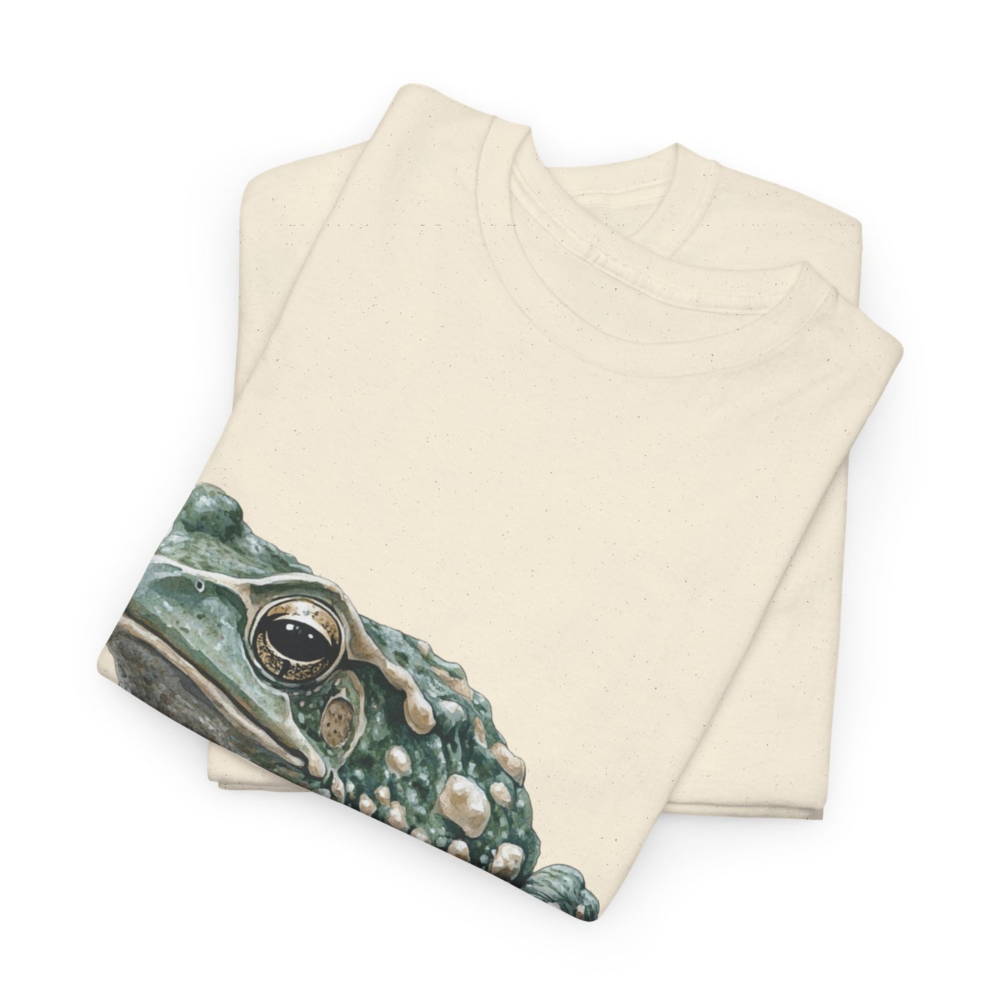 Frog Art Unisex Cotton Tee, Animal Lover Gift, Nature T-Shirt, Eco-Friendly Fashion, Men's & Women's Casual Wear