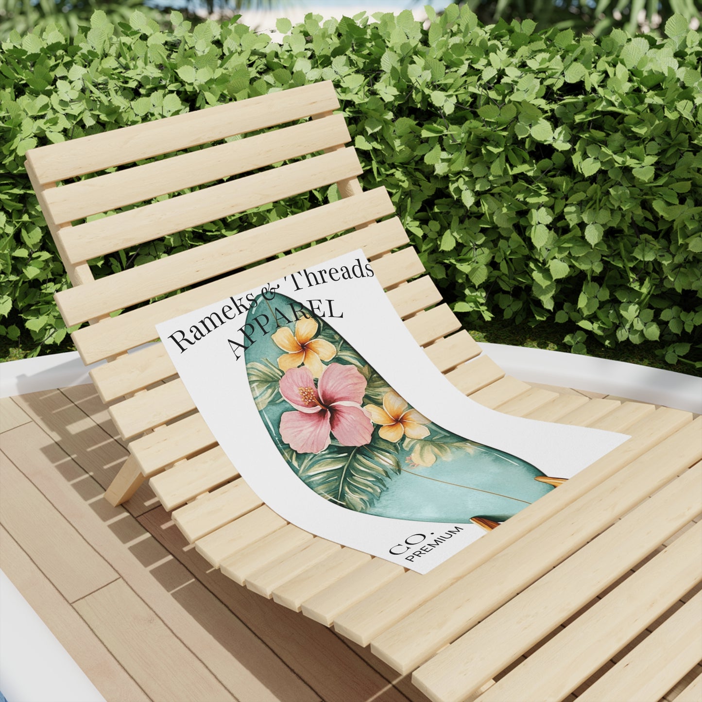 Tropical Surf Beach Towels, Vibrant Summer Essentials, Perfect for Beach Days, Pool Parties, Gifts for Surfers, Vacation Pick