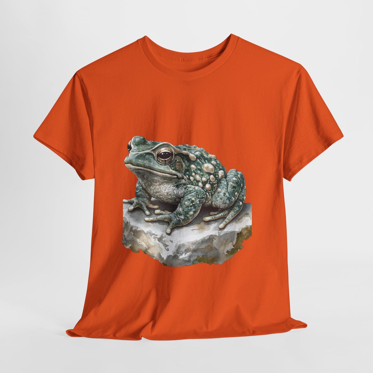 Frog Art Unisex Cotton Tee, Animal Lover Gift, Nature T-Shirt, Eco-Friendly Fashion, Men's & Women's Casual Wear