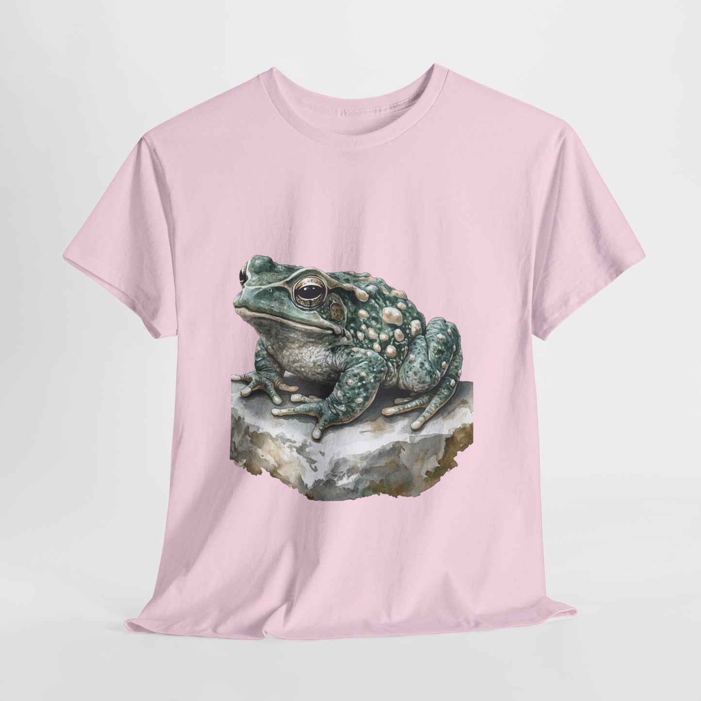 Frog Art Unisex Cotton Tee, Animal Lover Gift, Nature T-Shirt, Eco-Friendly Fashion, Men's & Women's Casual Wear