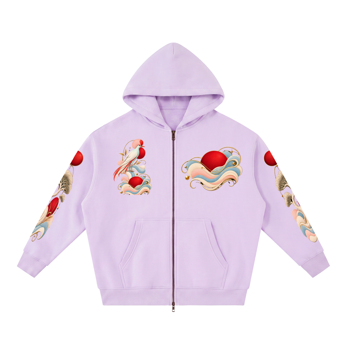 YukiHana Oversized Fleece Hoodie