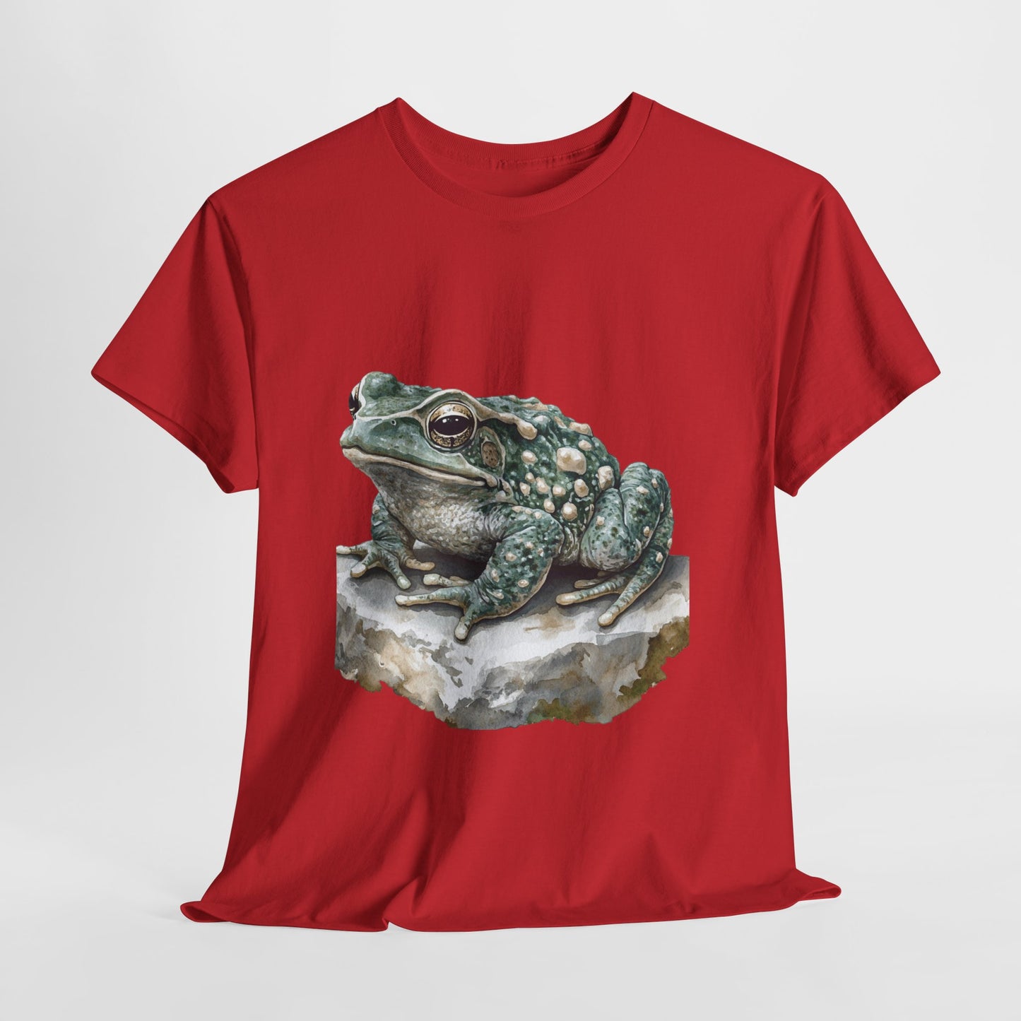 Frog Art Unisex Cotton Tee, Animal Lover Gift, Nature T-Shirt, Eco-Friendly Fashion, Men's & Women's Casual Wear