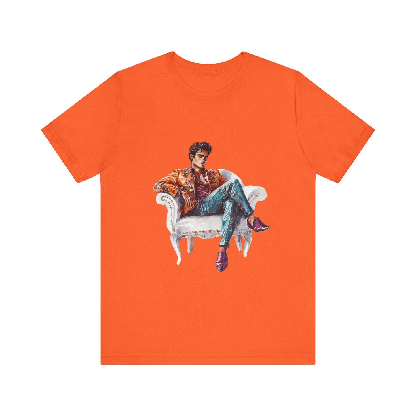 Artsy Graphic Tee: Vibrant Colors, Stylish Fashion