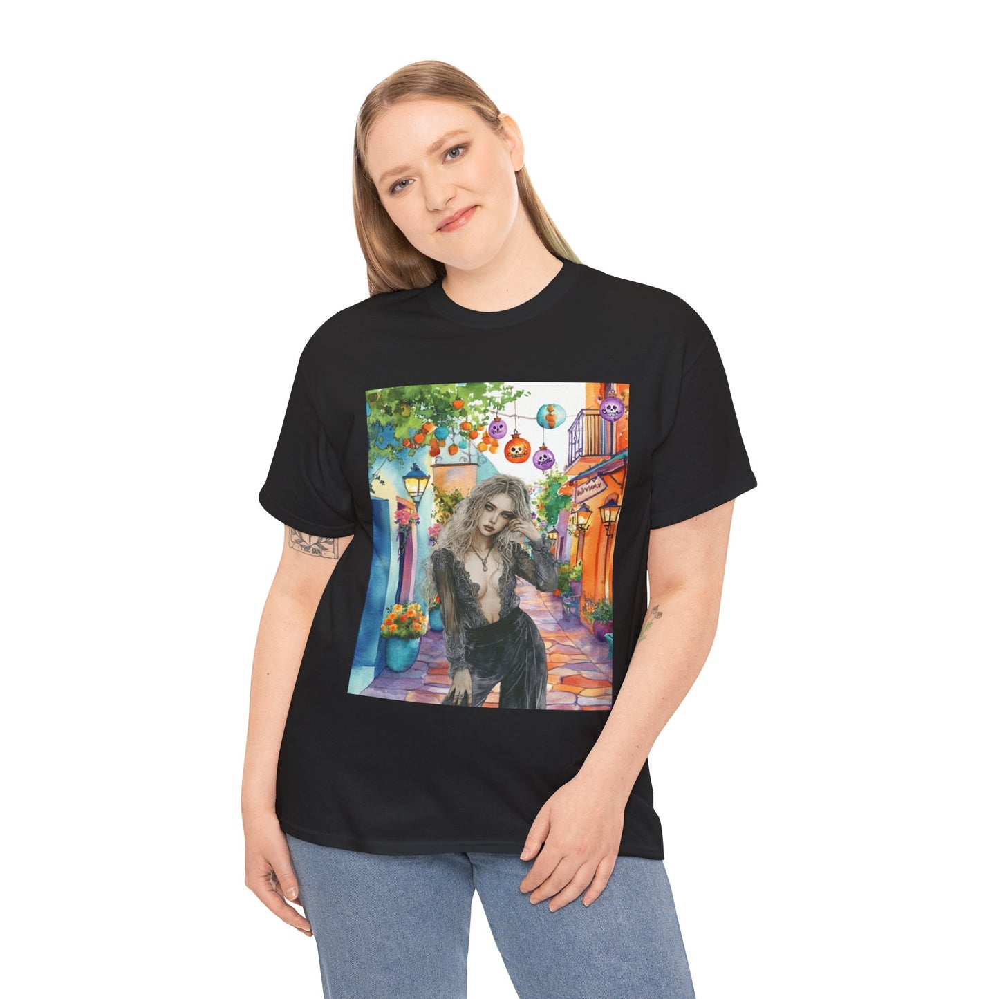 Vibrant Artistic T-Shirt, Casual Wear, Summer Style, Gift for Artists, Outdoor Adventures, Everyday Comfort