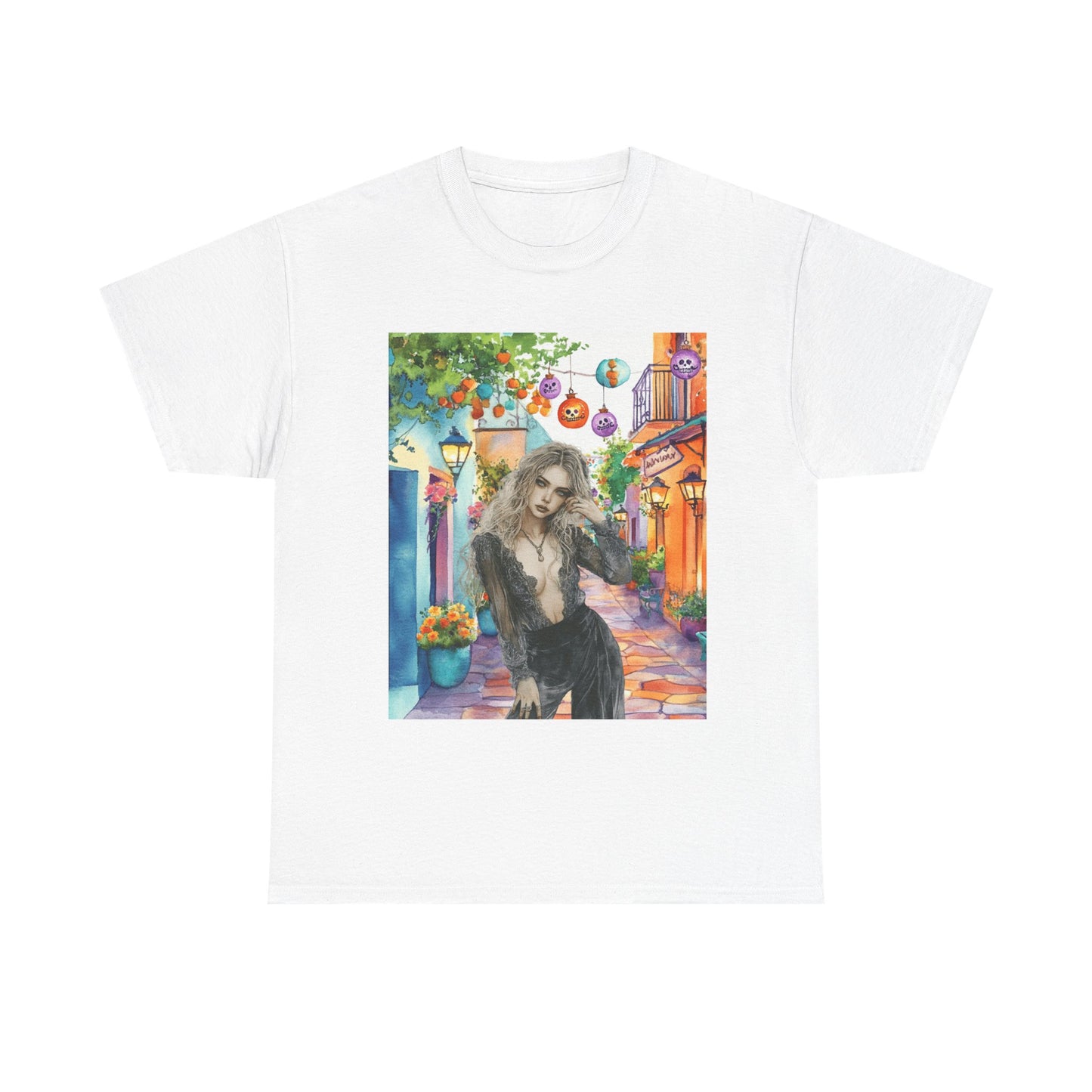 Vibrant Artistic T-Shirt, Casual Wear, Summer Style, Gift for Artists, Outdoor Adventures, Everyday Comfort
