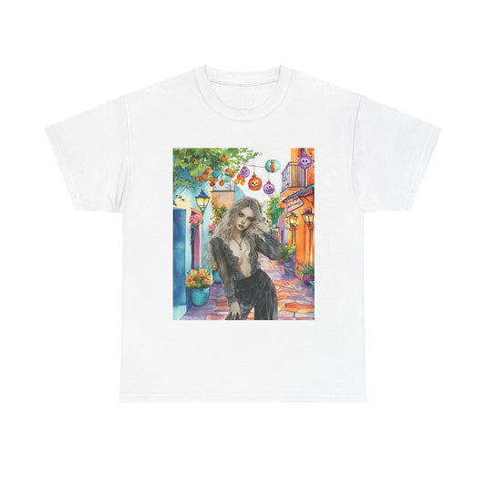 Vibrant Artistic T-Shirt, Casual Wear, Summer Style, Gift for Artists, Outdoor Adventures, Everyday Comfort
