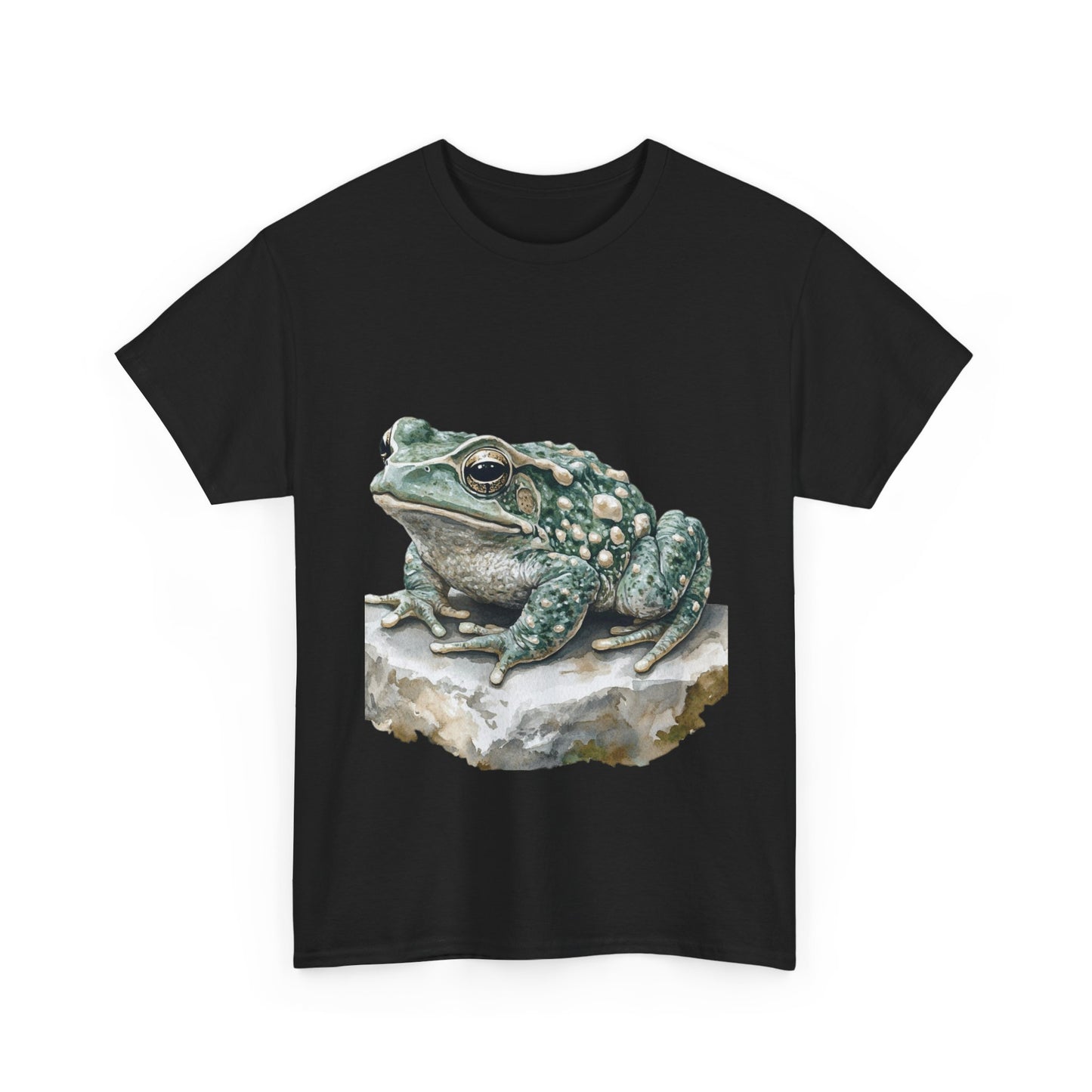 Frog Art Unisex Cotton Tee, Animal Lover Gift, Nature T-Shirt, Eco-Friendly Fashion, Men's & Women's Casual Wear