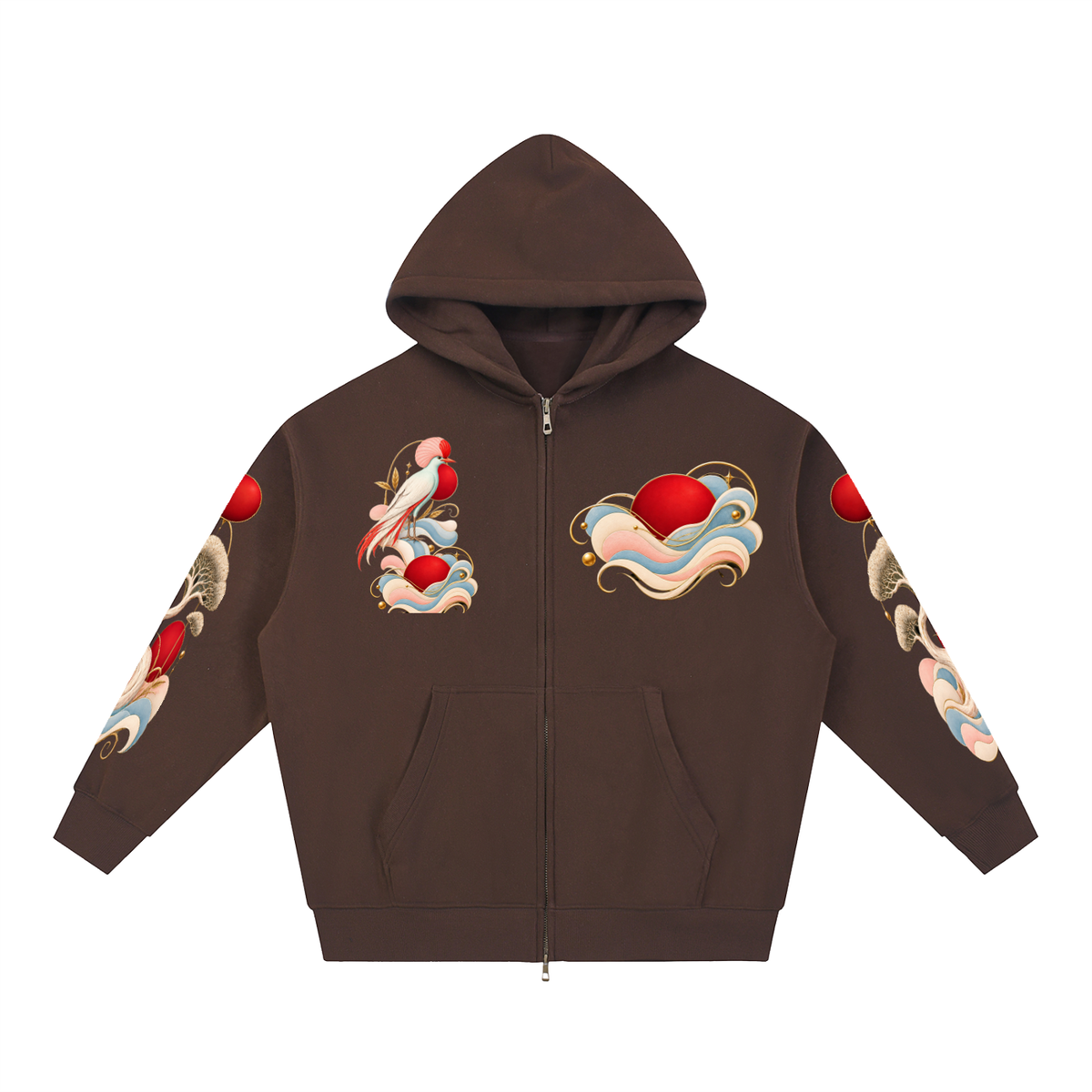 YukiHana Oversized Fleece Hoodie