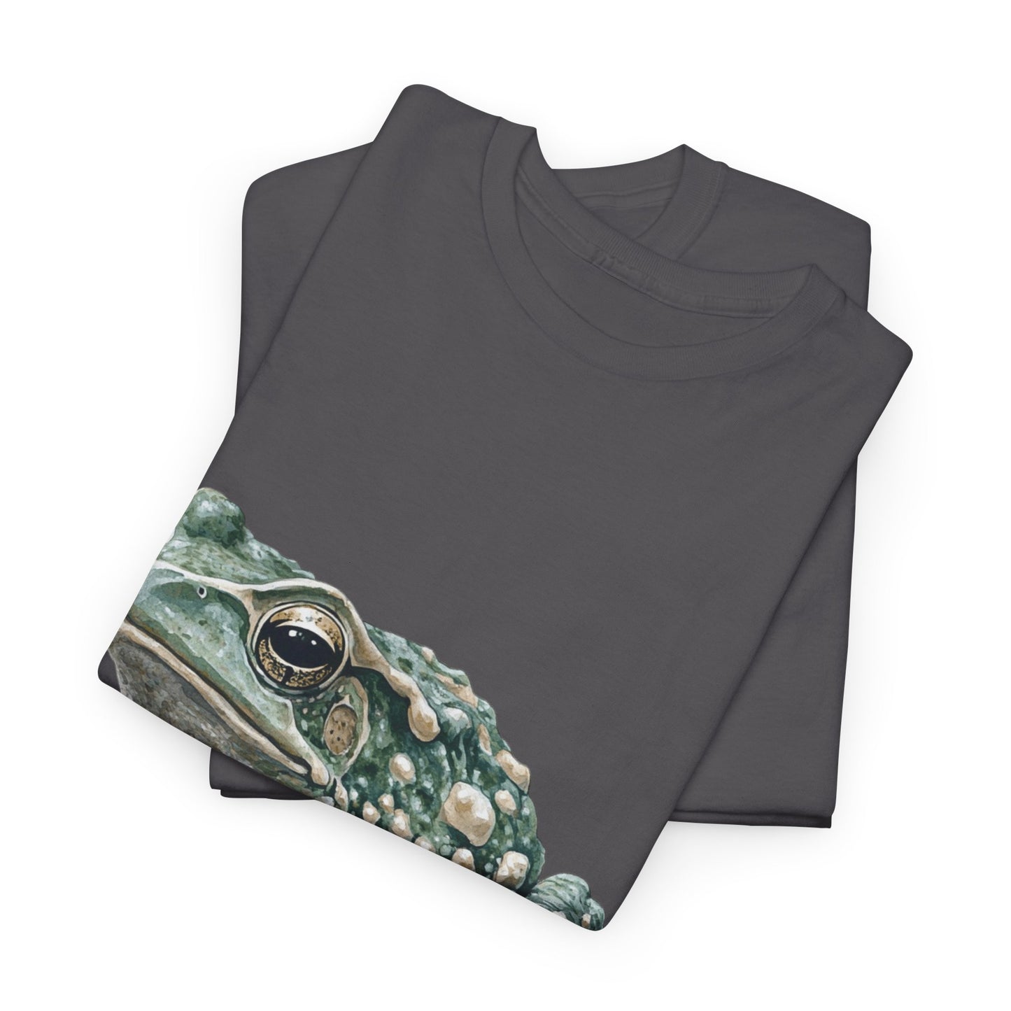 Frog Art Unisex Cotton Tee, Animal Lover Gift, Nature T-Shirt, Eco-Friendly Fashion, Men's & Women's Casual Wear