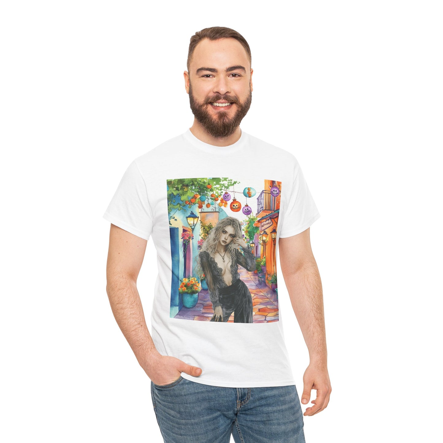 Vibrant Artistic T-Shirt, Casual Wear, Summer Style, Gift for Artists, Outdoor Adventures, Everyday Comfort
