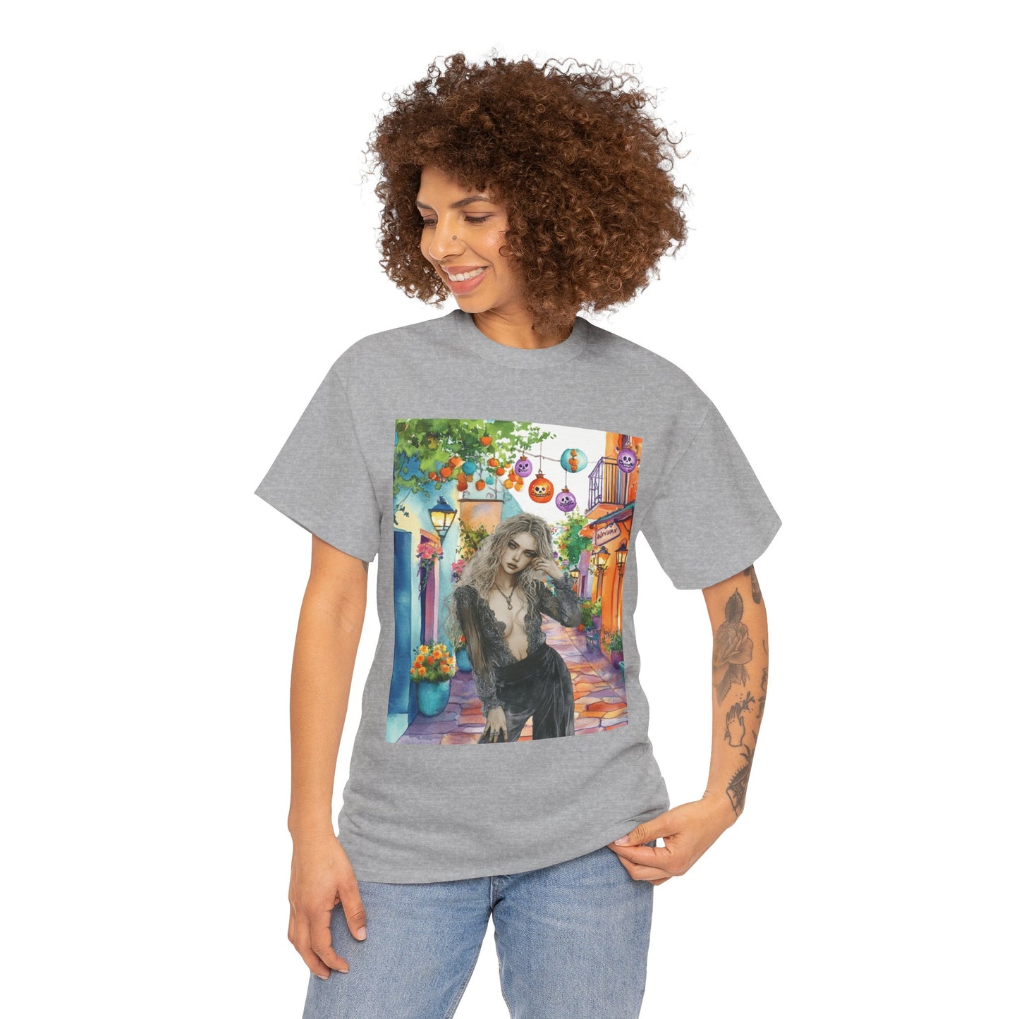 Vibrant Artistic T-Shirt, Casual Wear, Summer Style, Gift for Artists, Outdoor Adventures, Everyday Comfort