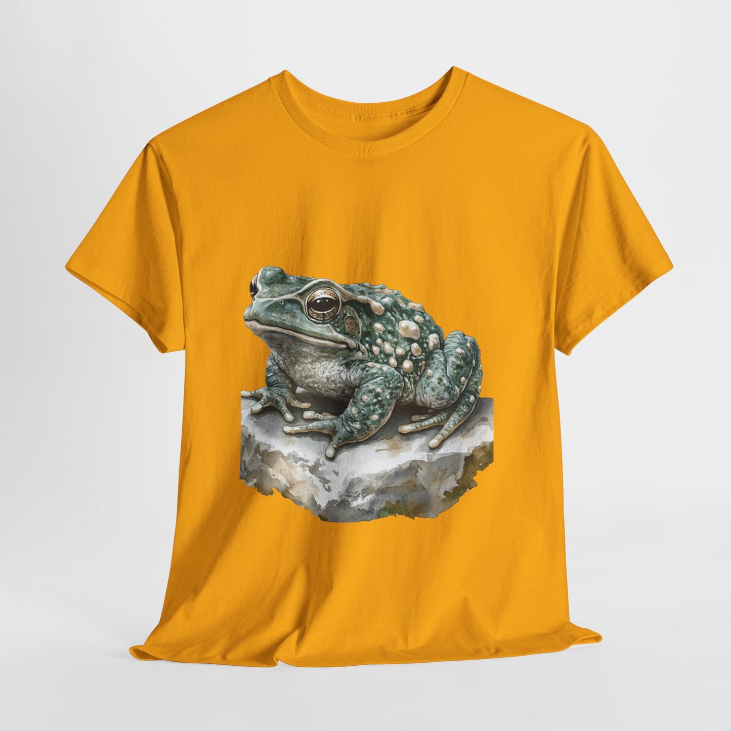 Frog Art Unisex Cotton Tee, Animal Lover Gift, Nature T-Shirt, Eco-Friendly Fashion, Men's & Women's Casual Wear
