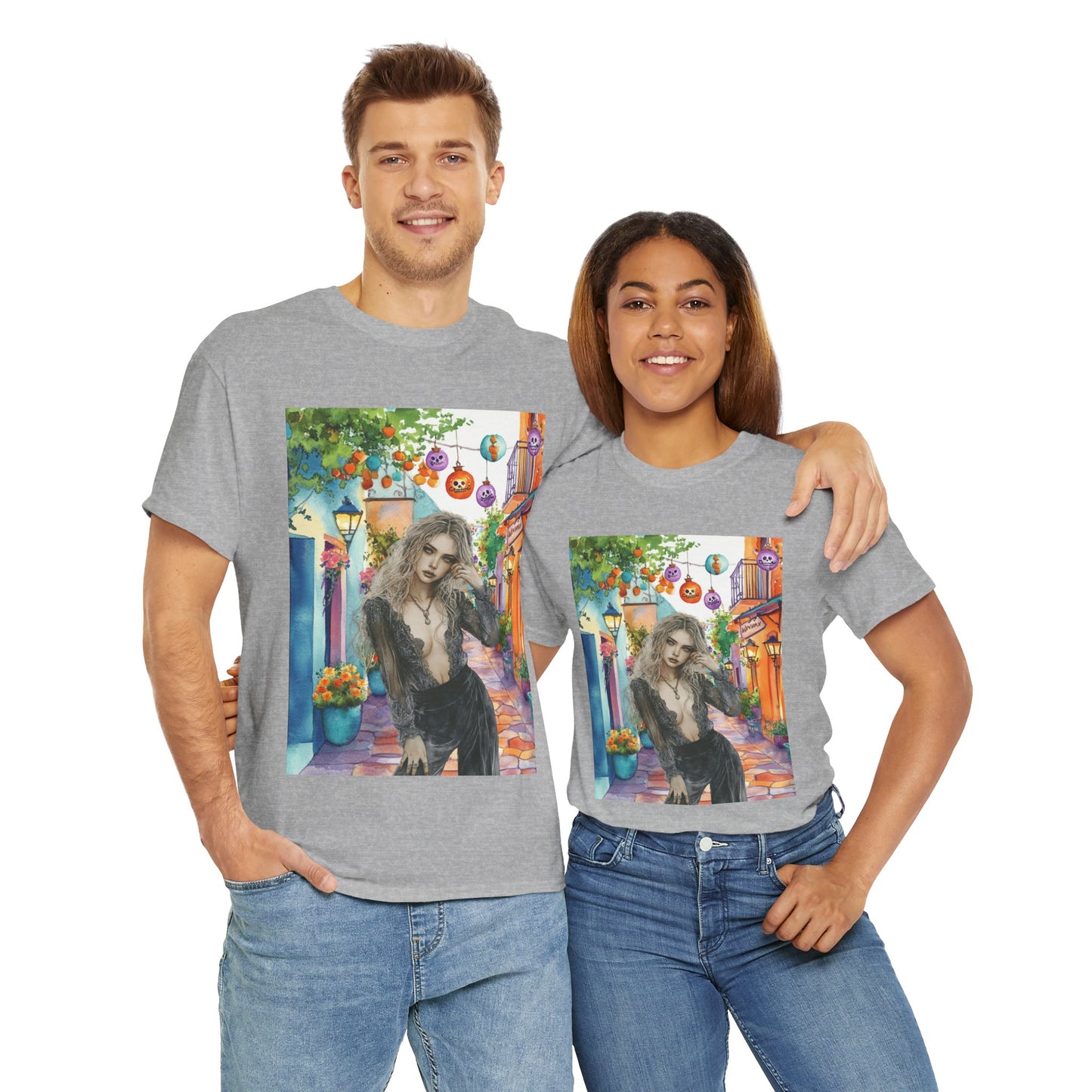 Vibrant Artistic T-Shirt, Casual Wear, Summer Style, Gift for Artists, Outdoor Adventures, Everyday Comfort