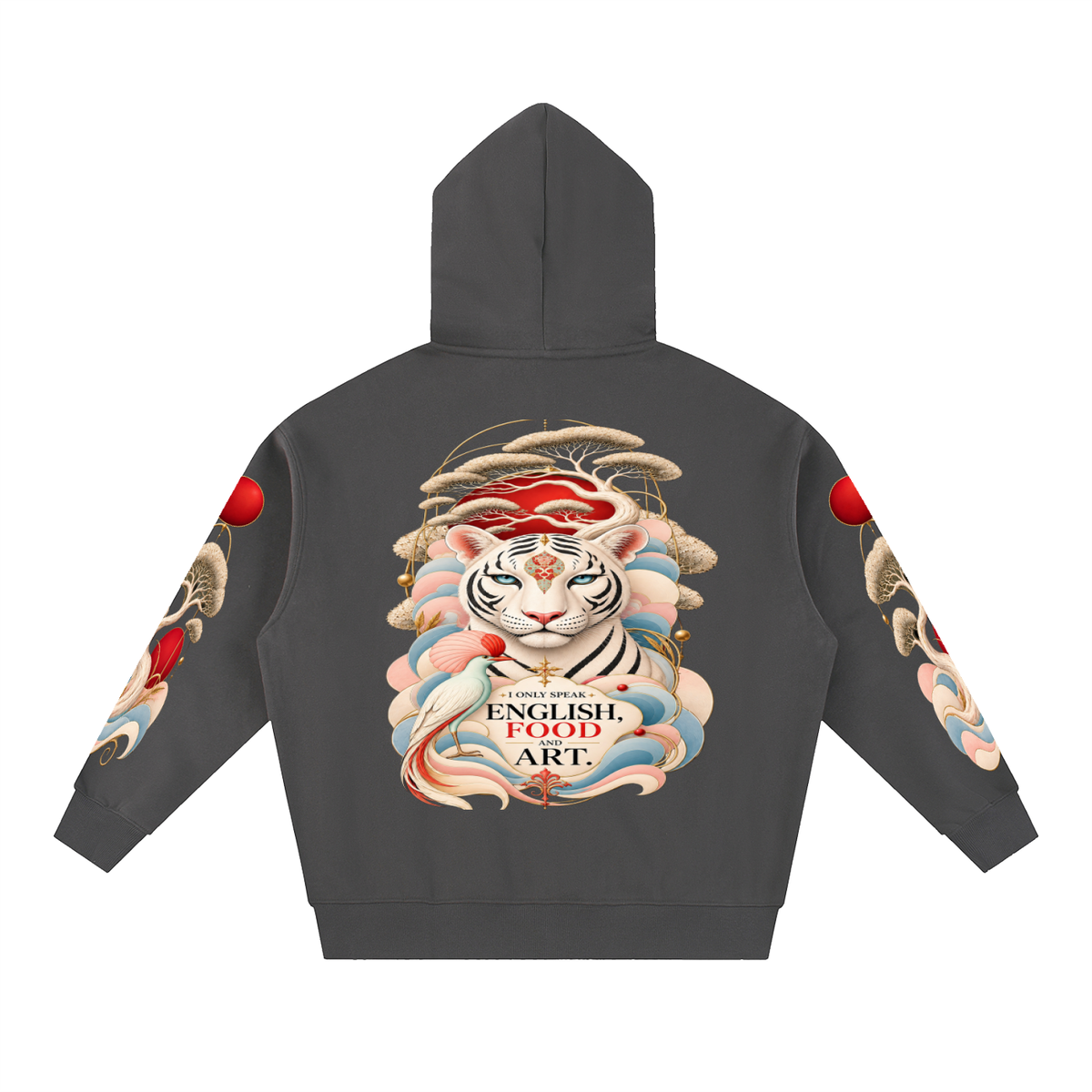YukiHana Oversized Fleece Hoodie