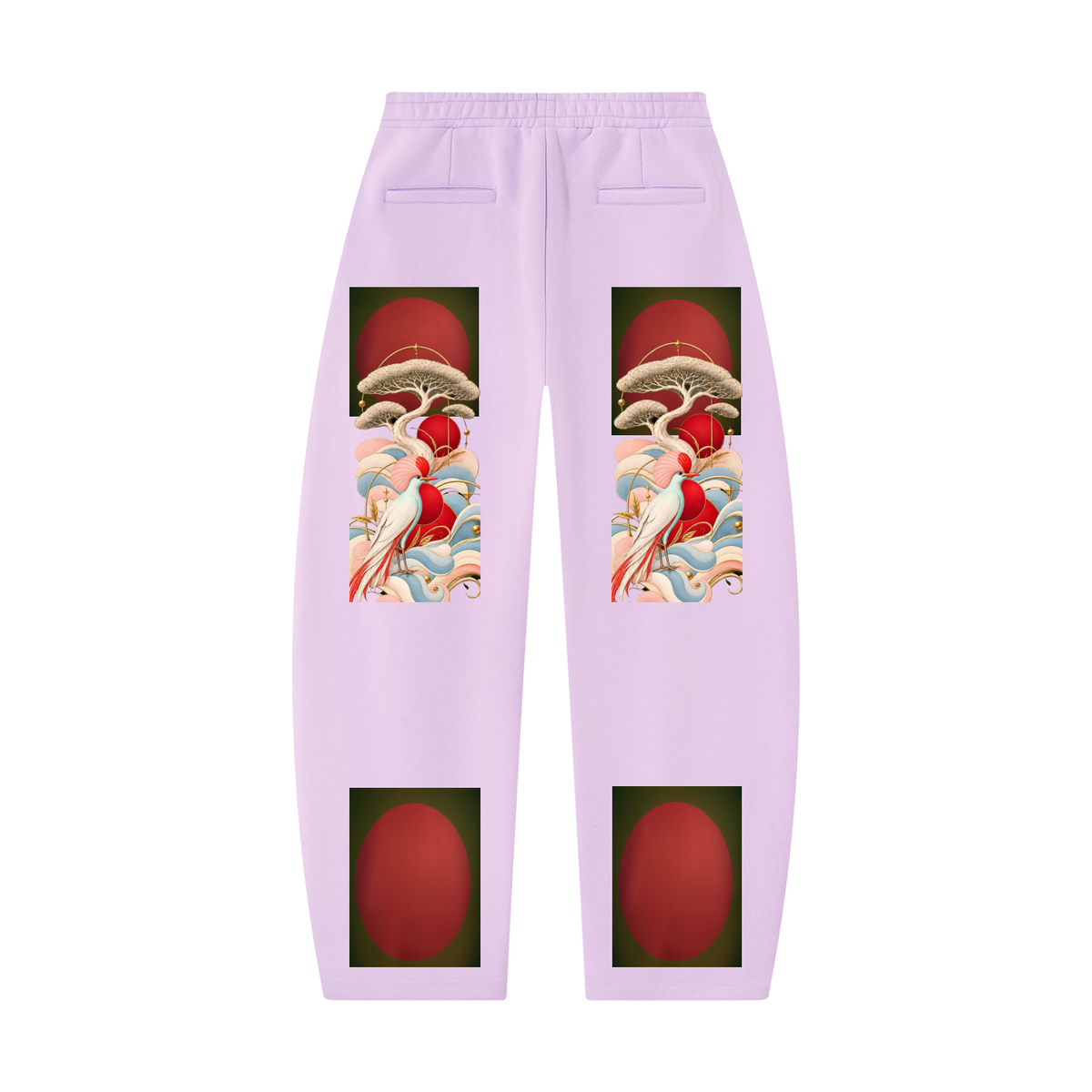 YukiHana Barrel Leg Sweatpants