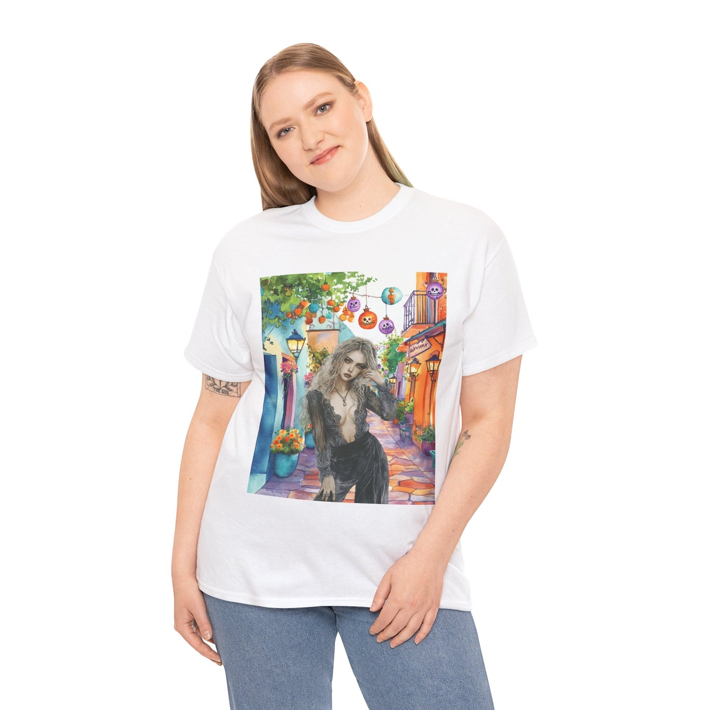 Vibrant Artistic T-Shirt, Casual Wear, Summer Style, Gift for Artists, Outdoor Adventures, Everyday Comfort