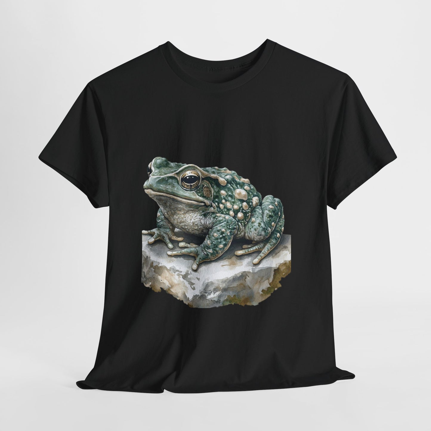 Frog Art Unisex Cotton Tee, Animal Lover Gift, Nature T-Shirt, Eco-Friendly Fashion, Men's & Women's Casual Wear
