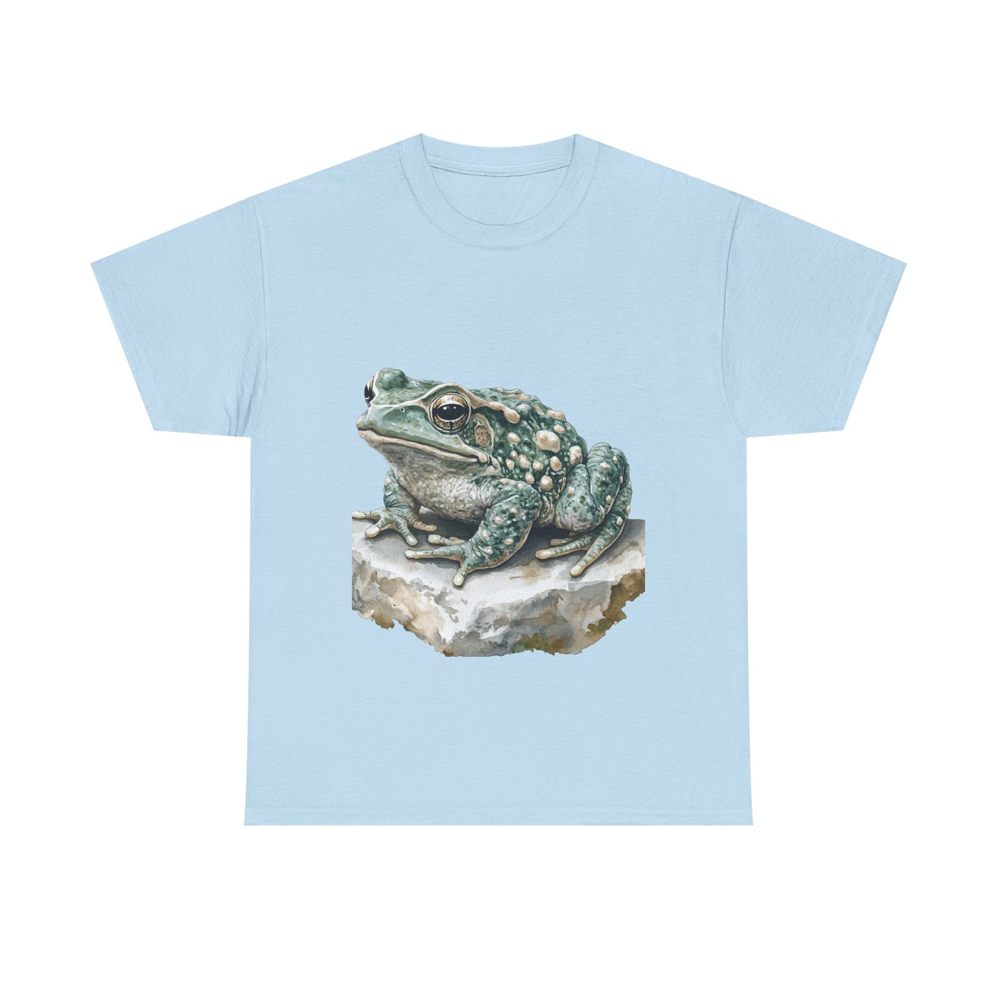 Frog Art Unisex Cotton Tee, Animal Lover Gift, Nature T-Shirt, Eco-Friendly Fashion, Men's & Women's Casual Wear