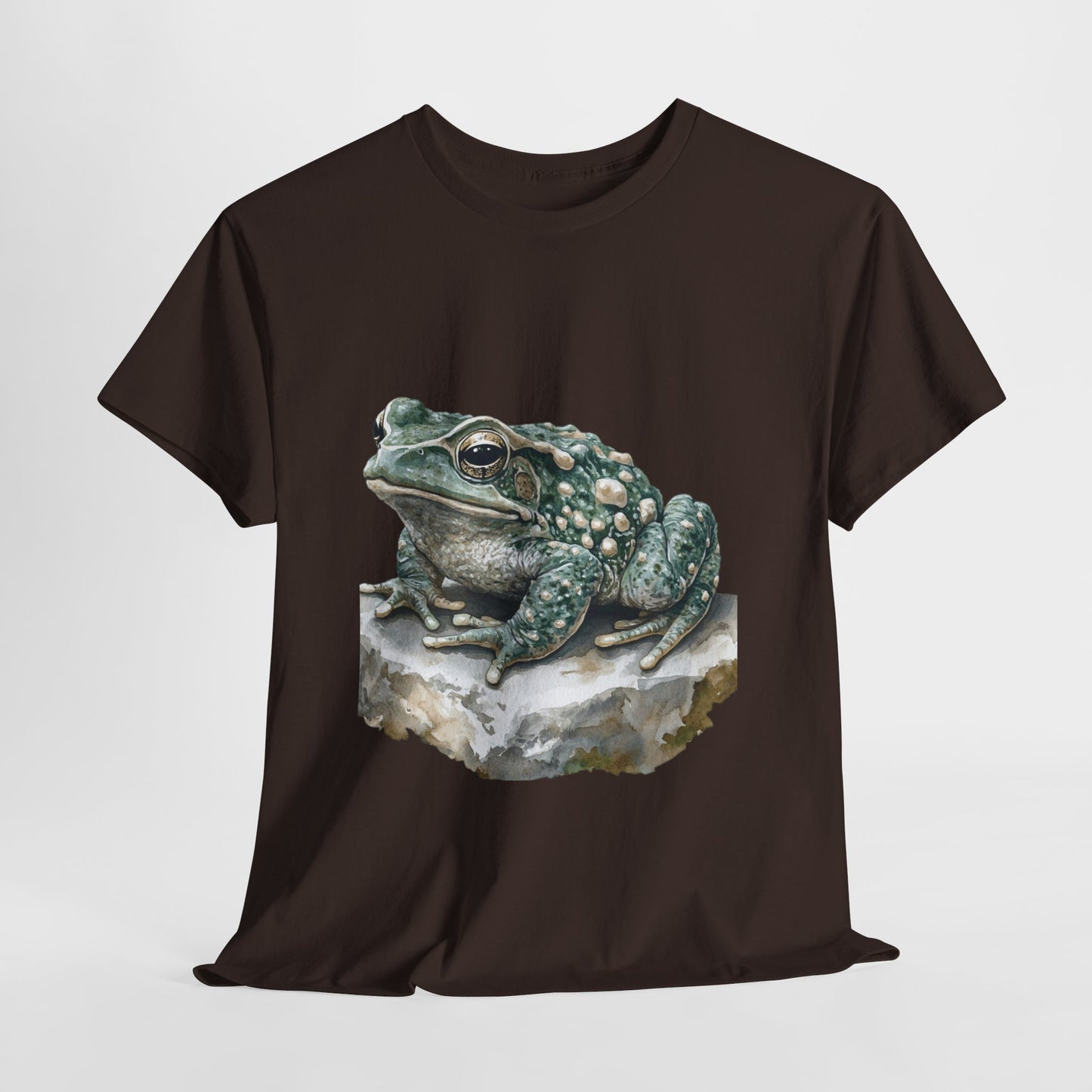 Frog Art Unisex Cotton Tee, Animal Lover Gift, Nature T-Shirt, Eco-Friendly Fashion, Men's & Women's Casual Wear