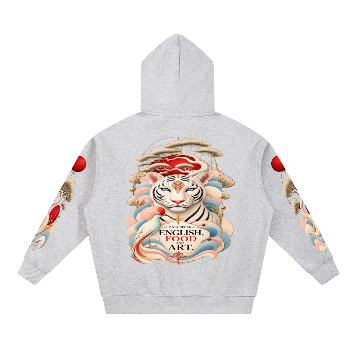 YukiHana Oversized Fleece Hoodie