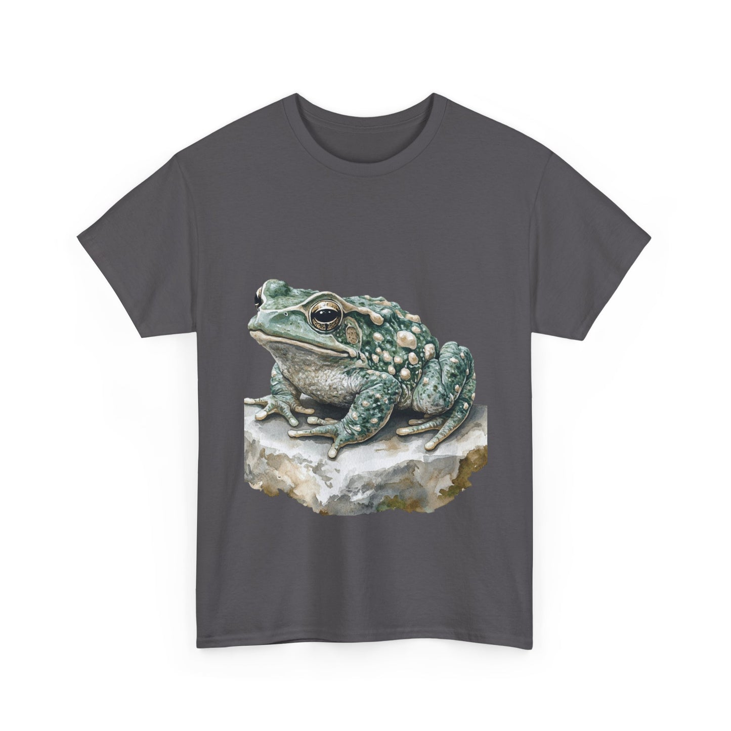 Frog Art Unisex Cotton Tee, Animal Lover Gift, Nature T-Shirt, Eco-Friendly Fashion, Men's & Women's Casual Wear