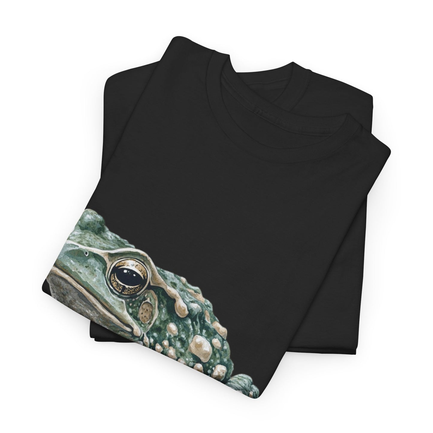 Frog Art Unisex Cotton Tee, Animal Lover Gift, Nature T-Shirt, Eco-Friendly Fashion, Men's & Women's Casual Wear