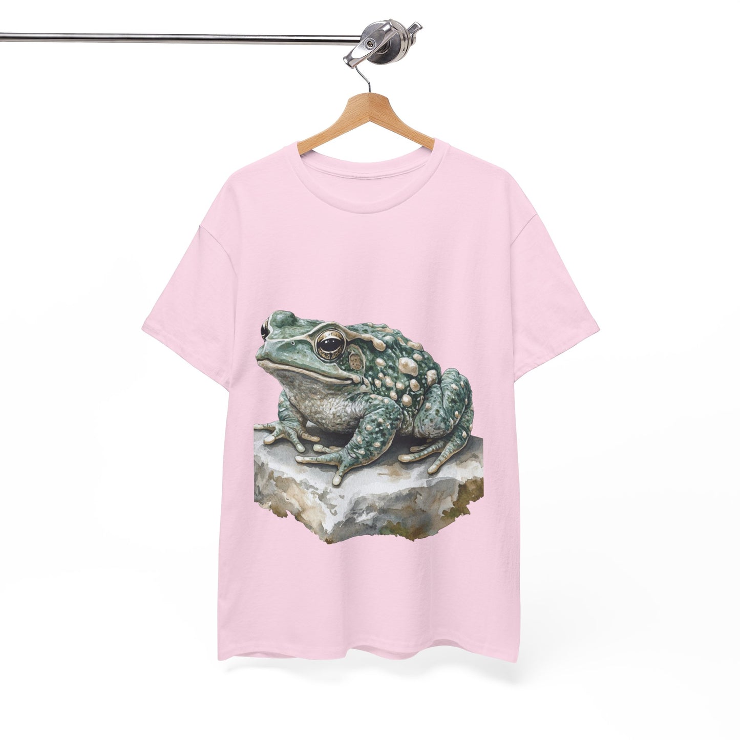 Frog Art Unisex Cotton Tee, Animal Lover Gift, Nature T-Shirt, Eco-Friendly Fashion, Men's & Women's Casual Wear