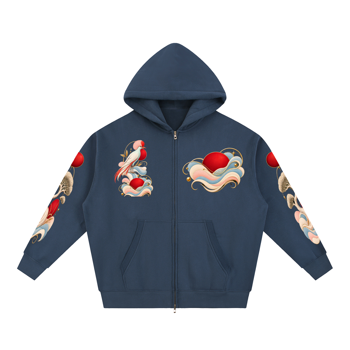 YukiHana Oversized Fleece Hoodie