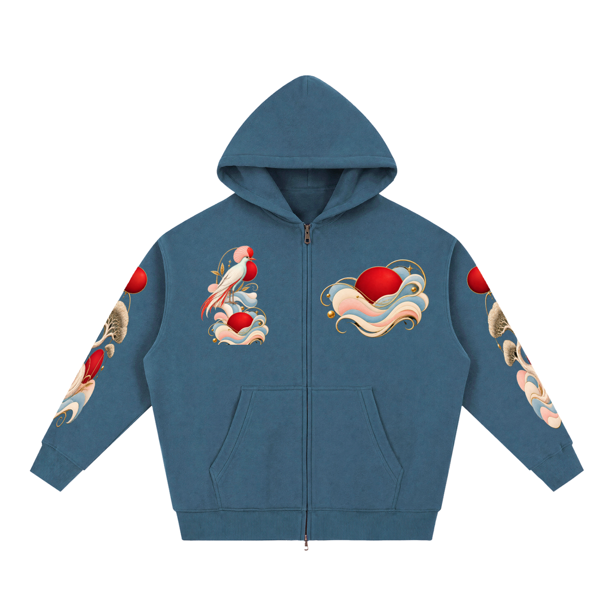YukiHana Oversized Fleece Hoodie