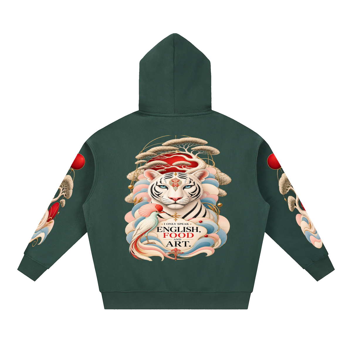 YukiHana Oversized Fleece Hoodie