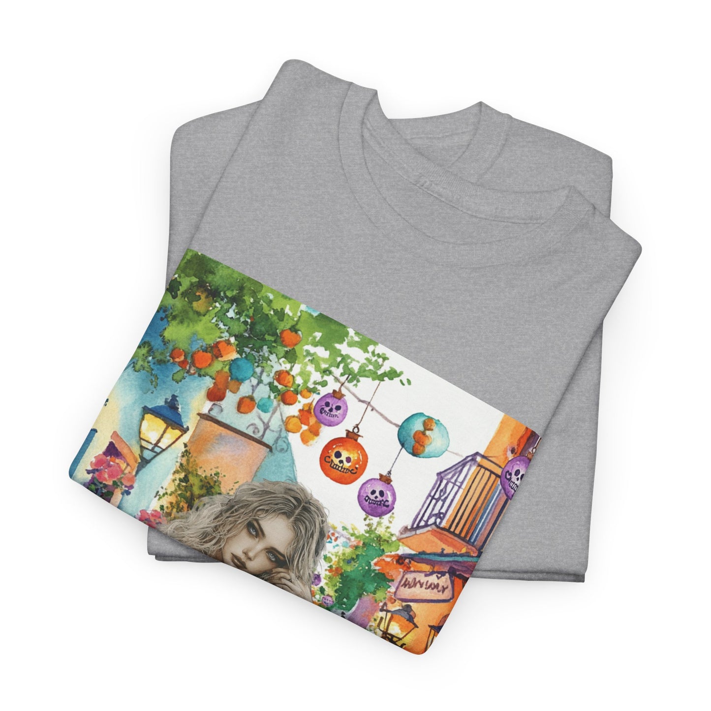 Vibrant Artistic T-Shirt, Casual Wear, Summer Style, Gift for Artists, Outdoor Adventures, Everyday Comfort
