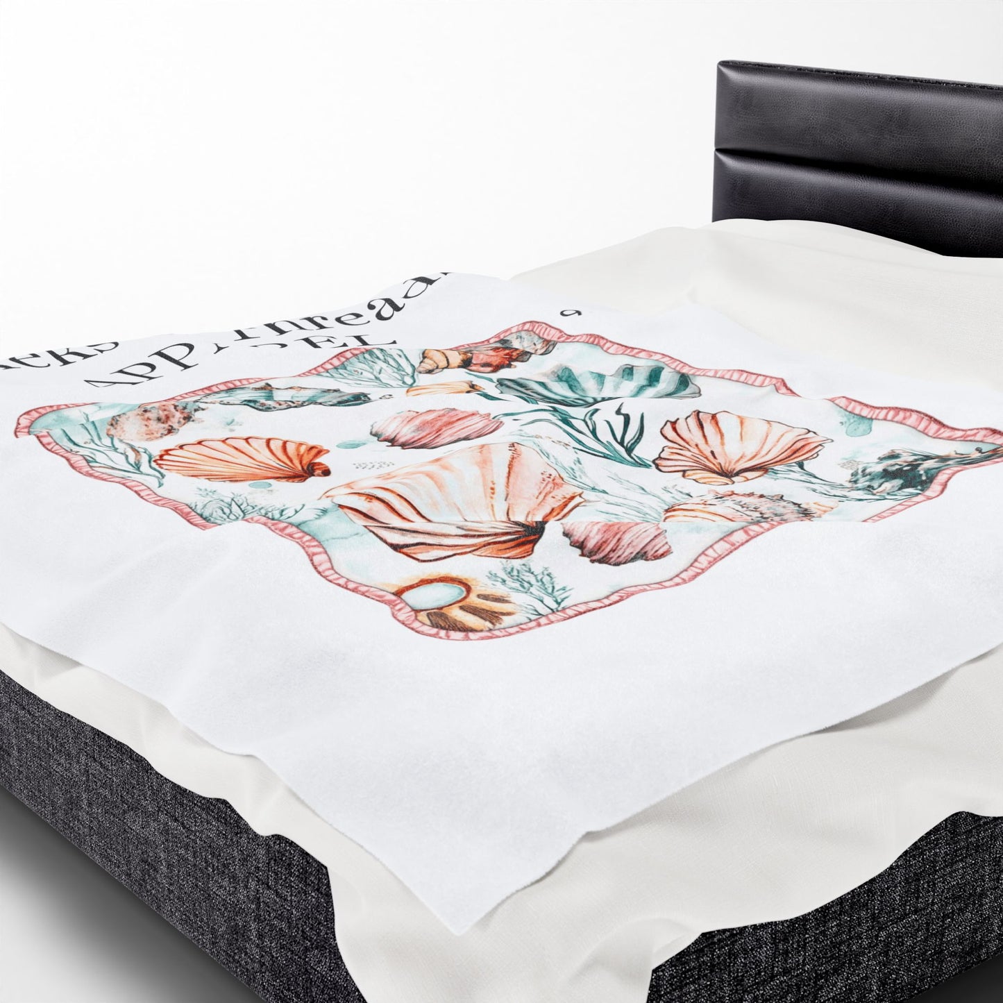 Ocean Velveteen Plush Blanket