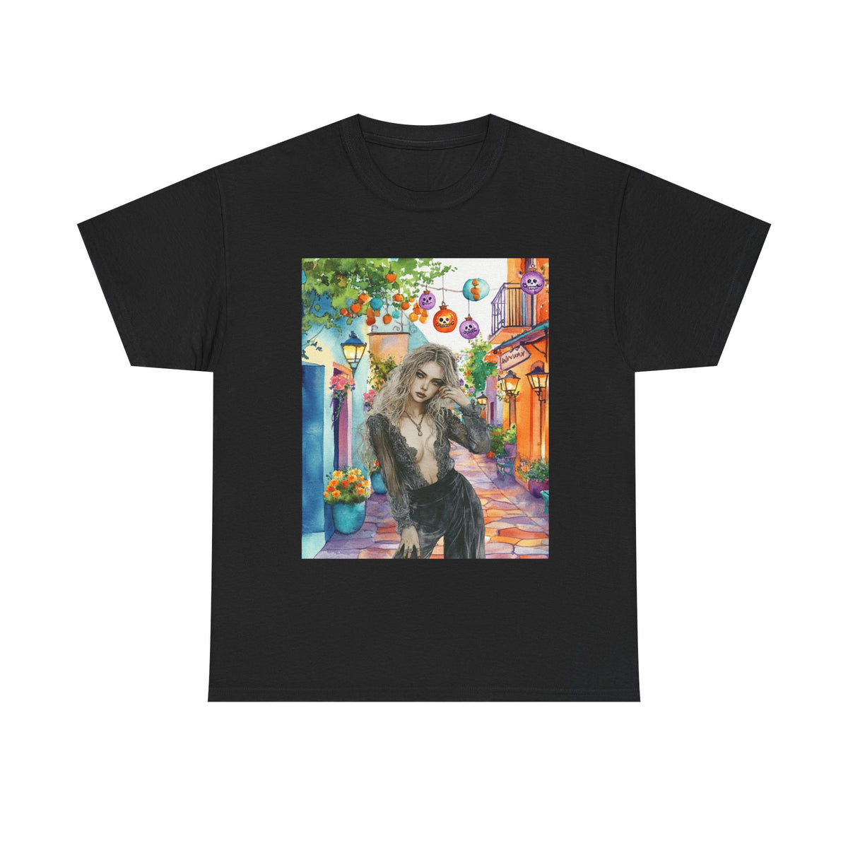 Vibrant Artistic T-Shirt, Casual Wear, Summer Style, Gift for Artists, Outdoor Adventures, Everyday Comfort