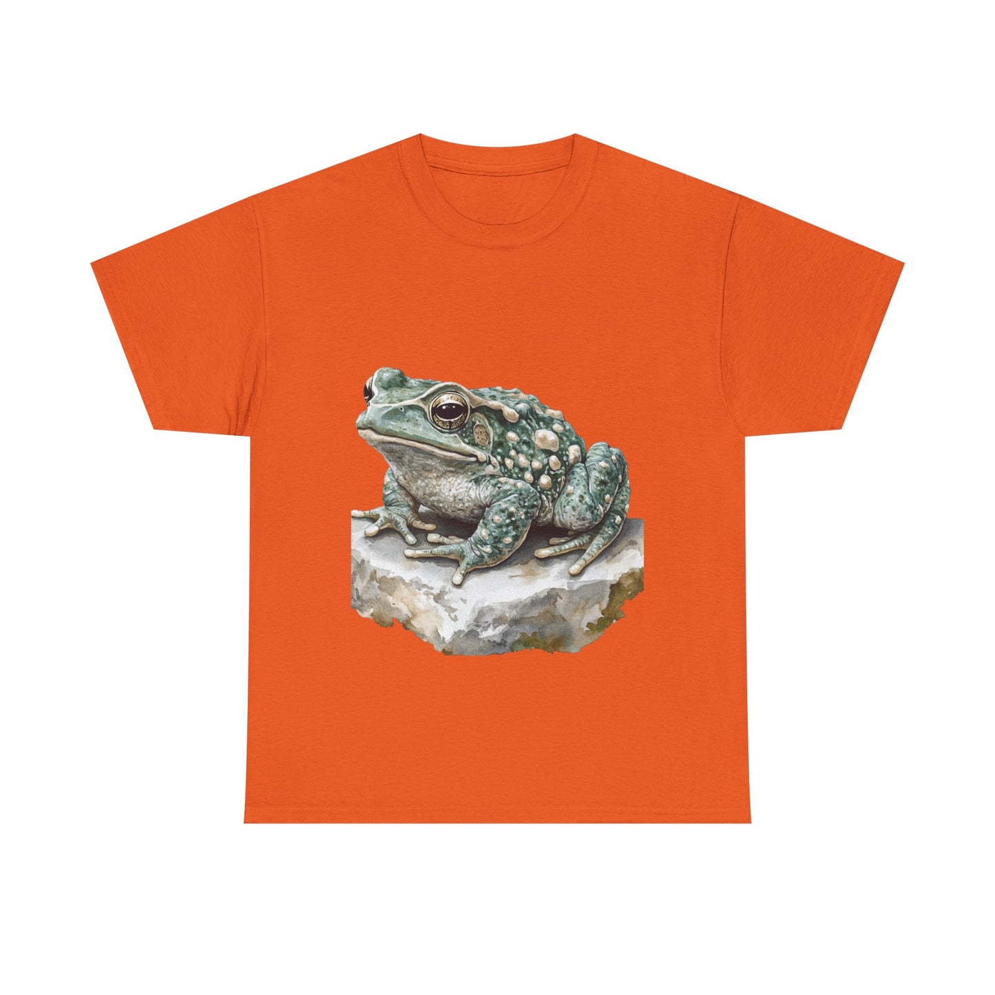 Frog Art Unisex Cotton Tee, Animal Lover Gift, Nature T-Shirt, Eco-Friendly Fashion, Men's & Women's Casual Wear