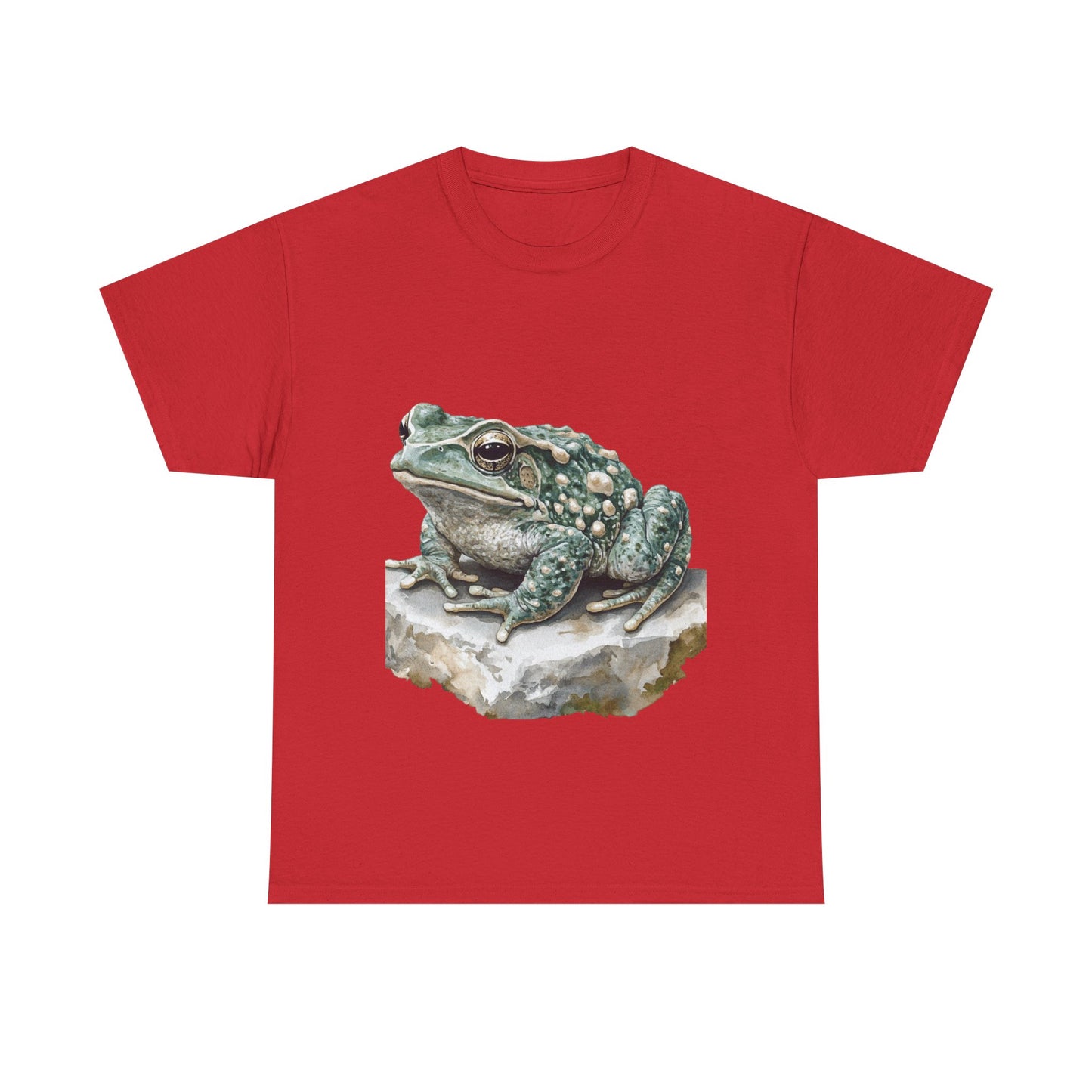 Frog Art Unisex Cotton Tee, Animal Lover Gift, Nature T-Shirt, Eco-Friendly Fashion, Men's & Women's Casual Wear