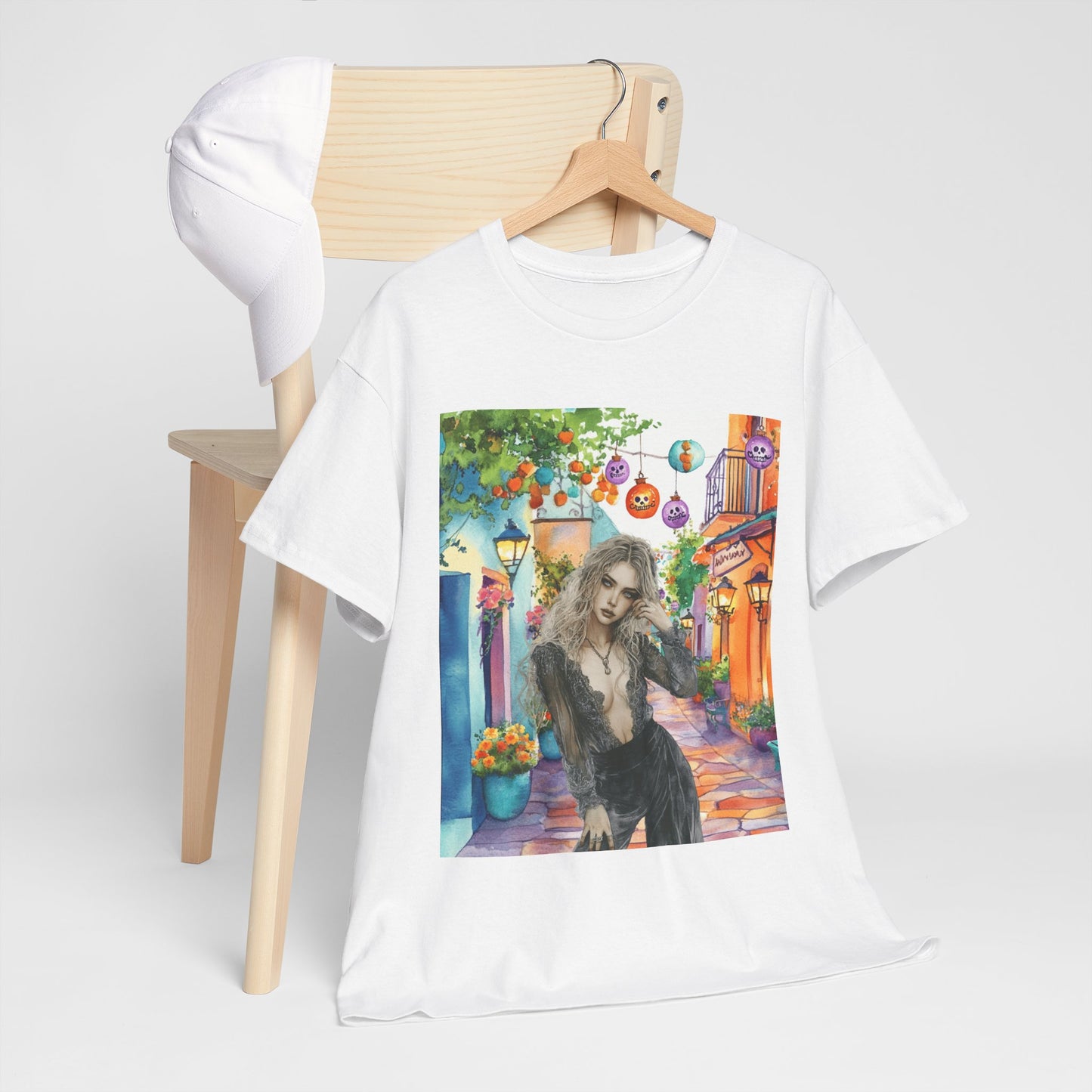 Vibrant Artistic T-Shirt, Casual Wear, Summer Style, Gift for Artists, Outdoor Adventures, Everyday Comfort