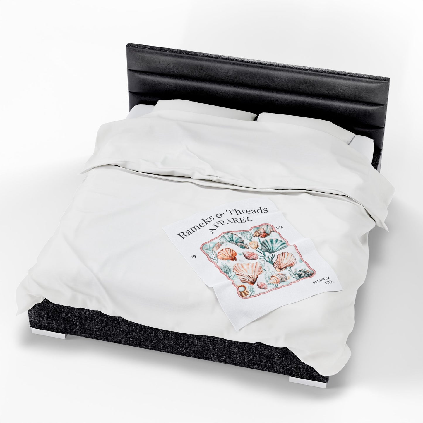 Ocean Velveteen Plush Blanket