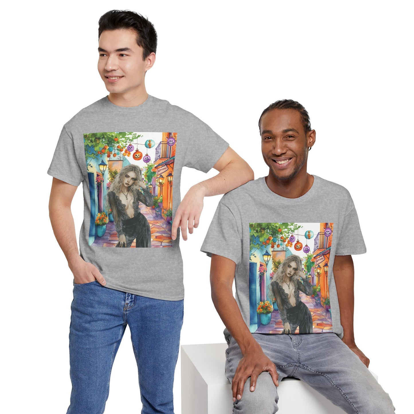 Vibrant Artistic T-Shirt, Casual Wear, Summer Style, Gift for Artists, Outdoor Adventures, Everyday Comfort