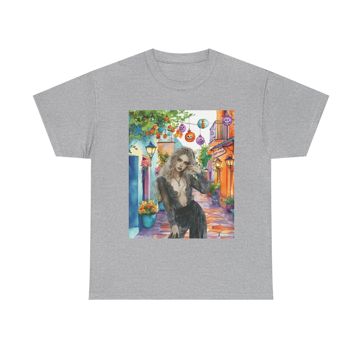 Vibrant Artistic T-Shirt, Casual Wear, Summer Style, Gift for Artists, Outdoor Adventures, Everyday Comfort