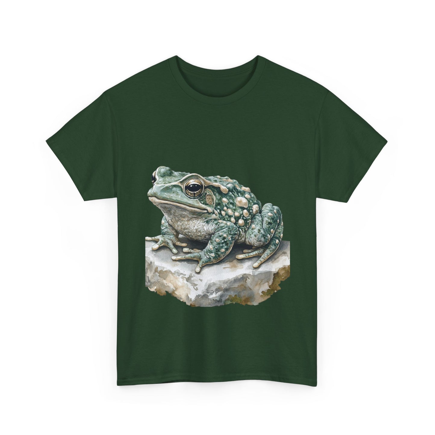 Frog Art Unisex Cotton Tee, Animal Lover Gift, Nature T-Shirt, Eco-Friendly Fashion, Men's & Women's Casual Wear