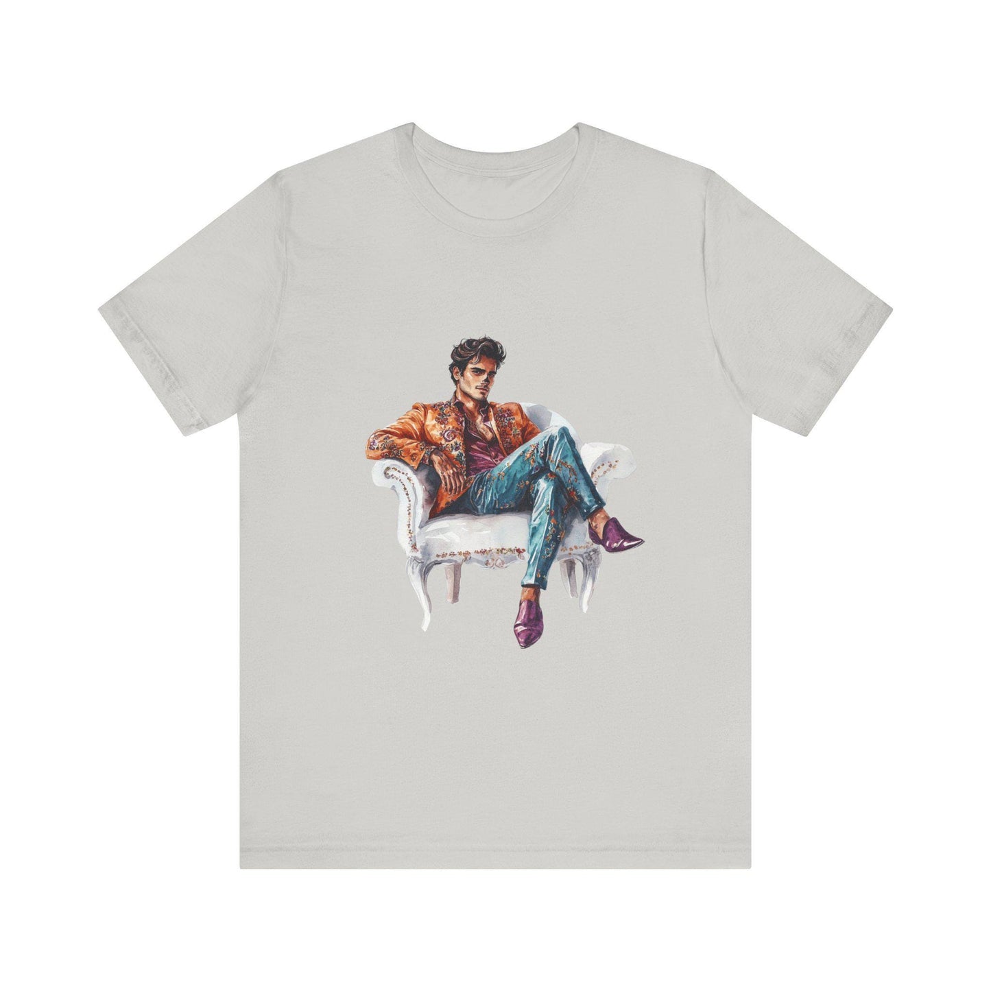 Artsy Graphic Tee: Vibrant Colors, Stylish Fashion